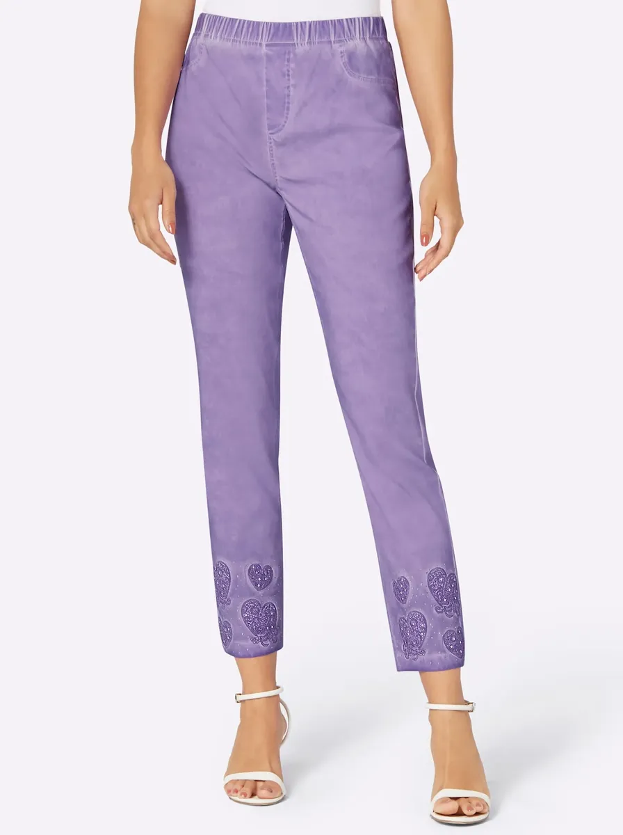 Брюки Creation L без застежек, цвет Lavendel
Брюки Creation L без застежек, цвет Lavendel
