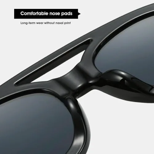 Солнцезащитные очки круглой формы увеличенного размера для женщин, овальные солнцезащитные очки для мужчин, винтажные очки для женщин (2027 год) MTZJH, Black
Солнцезащитные очки круглой формы увеличенного размера для женщин, овальные солнцезащитные очки для мужчин, винтажные очки для женщин (2027 год) MTZJH, Black