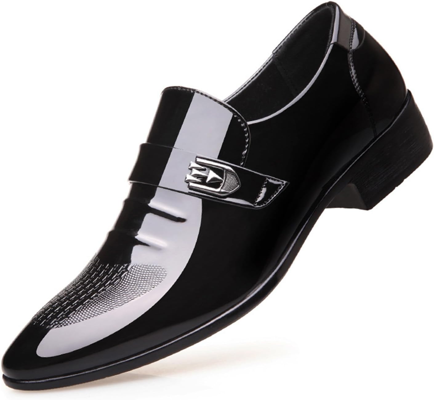 Мужские повседневные деловые лоферы KYOESCAI из лакированной кожи, обувь, формальные оксфорды без шнурков для мужчин, черный
Мужские повседневные деловые лоферы KYOESCAI из лакированной кожи, обувь, формальные оксфорды без шнурков для мужчин, черный