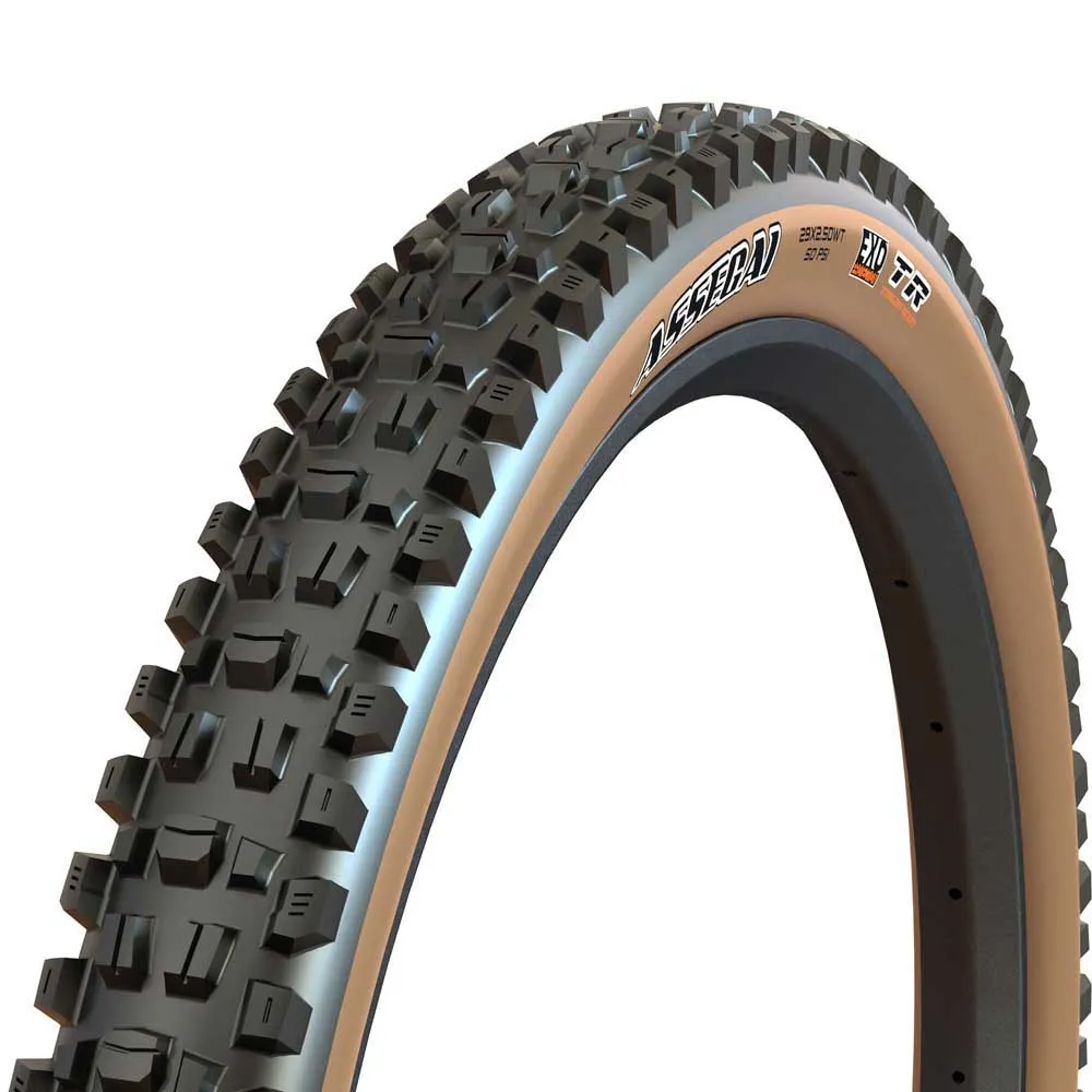 Шина для горного велосипеда Maxxis Assegai Mountain 60TPI EXO Tubeless 27.5´´ x 2.50, золотой
Шина для горного велосипеда Maxxis Assegai Mountain 60TPI EXO Tubeless 27.5´´ x 2.50, золотой