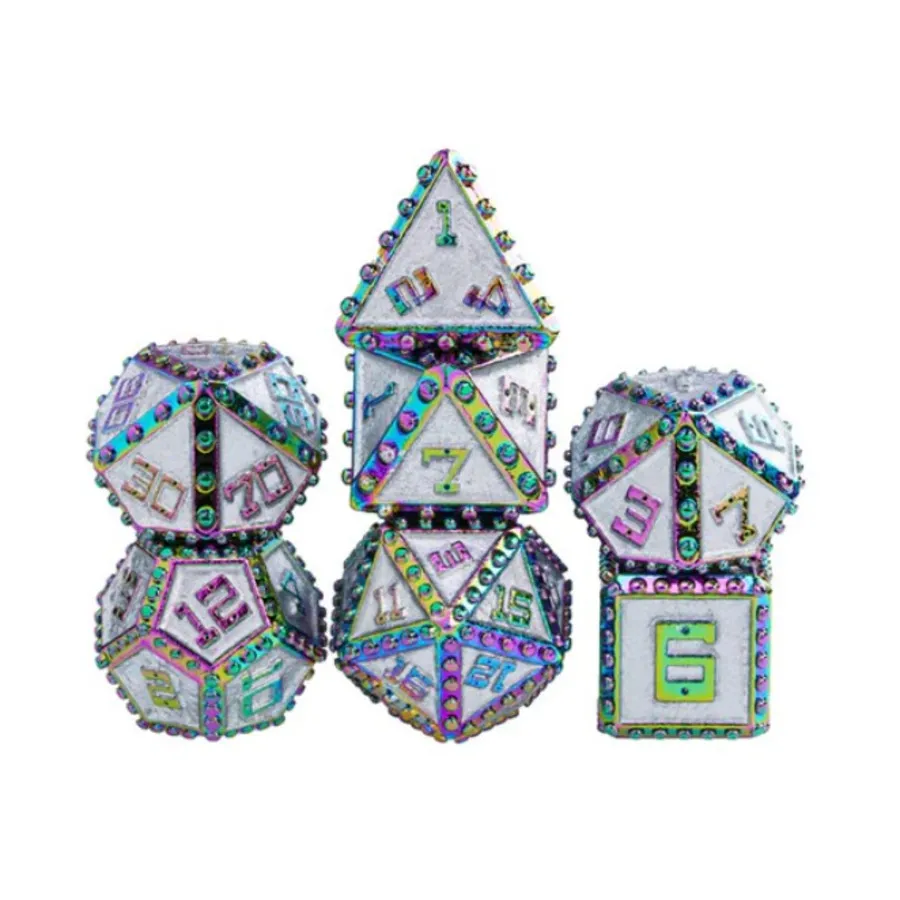 Полиэтиленовый комплект зачарованной бригантиновой брони (7), Dice Sets - Metal - Brigandine
Полиэтиленовый комплект зачарованной бригантиновой брони (7), Dice Sets - Metal - Brigandine