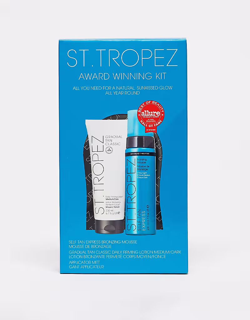 Набор для загара St.Tropez, отмеченный наградами St. Tropez
Набор для загара St.Tropez, отмеченный наградами St. Tropez