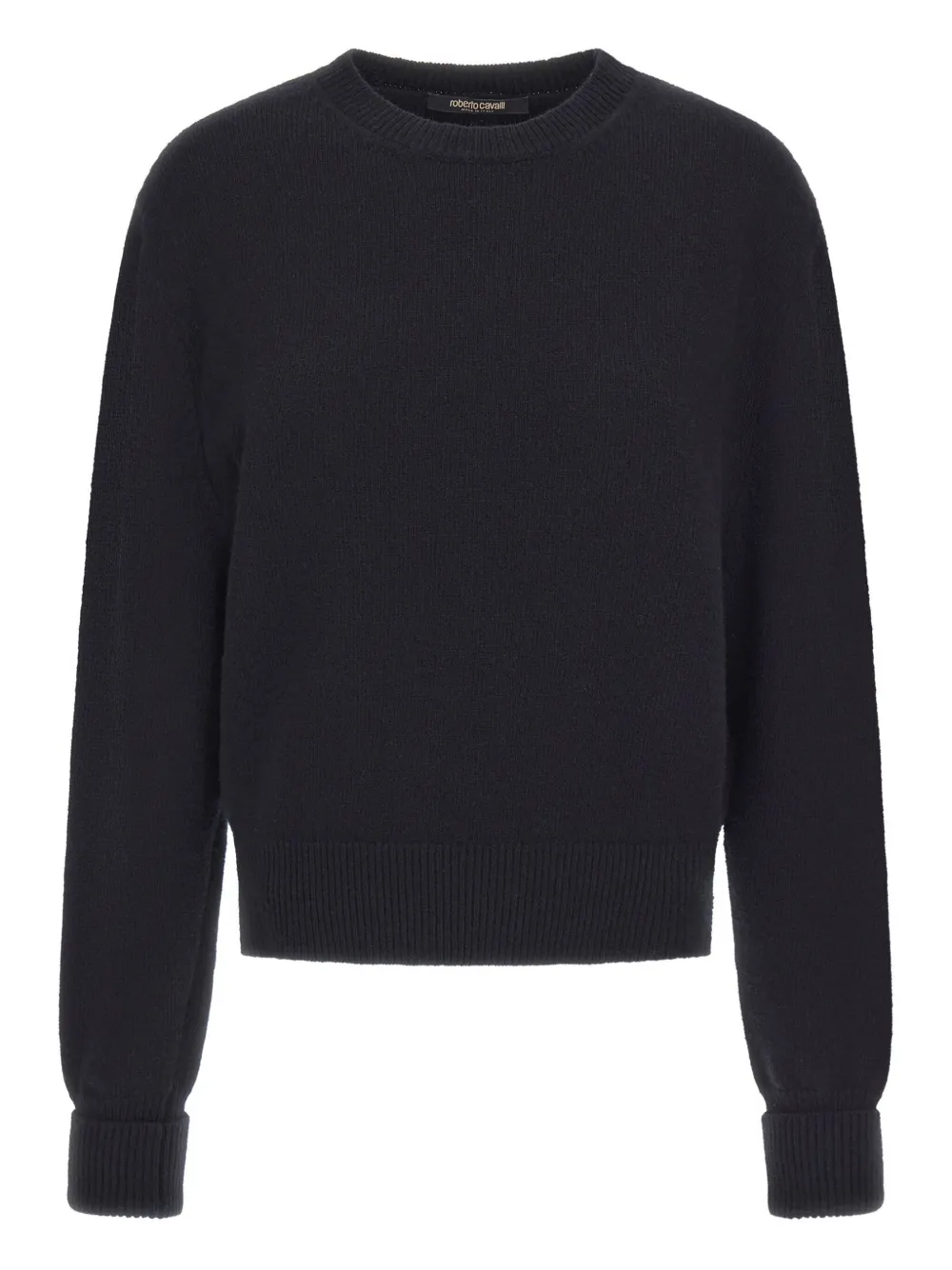 Шерстяной свитер с цветочным декором Roberto Cavalli, черный
Шерстяной свитер с цветочным декором Roberto Cavalli, черный