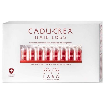 Cadu-Crex Начальное лечение выпадения волос для мужчин 20 ампул Cadu-Crex's Initial Hair Loss
Cadu-Crex Начальное лечение выпадения волос для мужчин 20 ампул Cadu-Crex's Initial Hair Loss