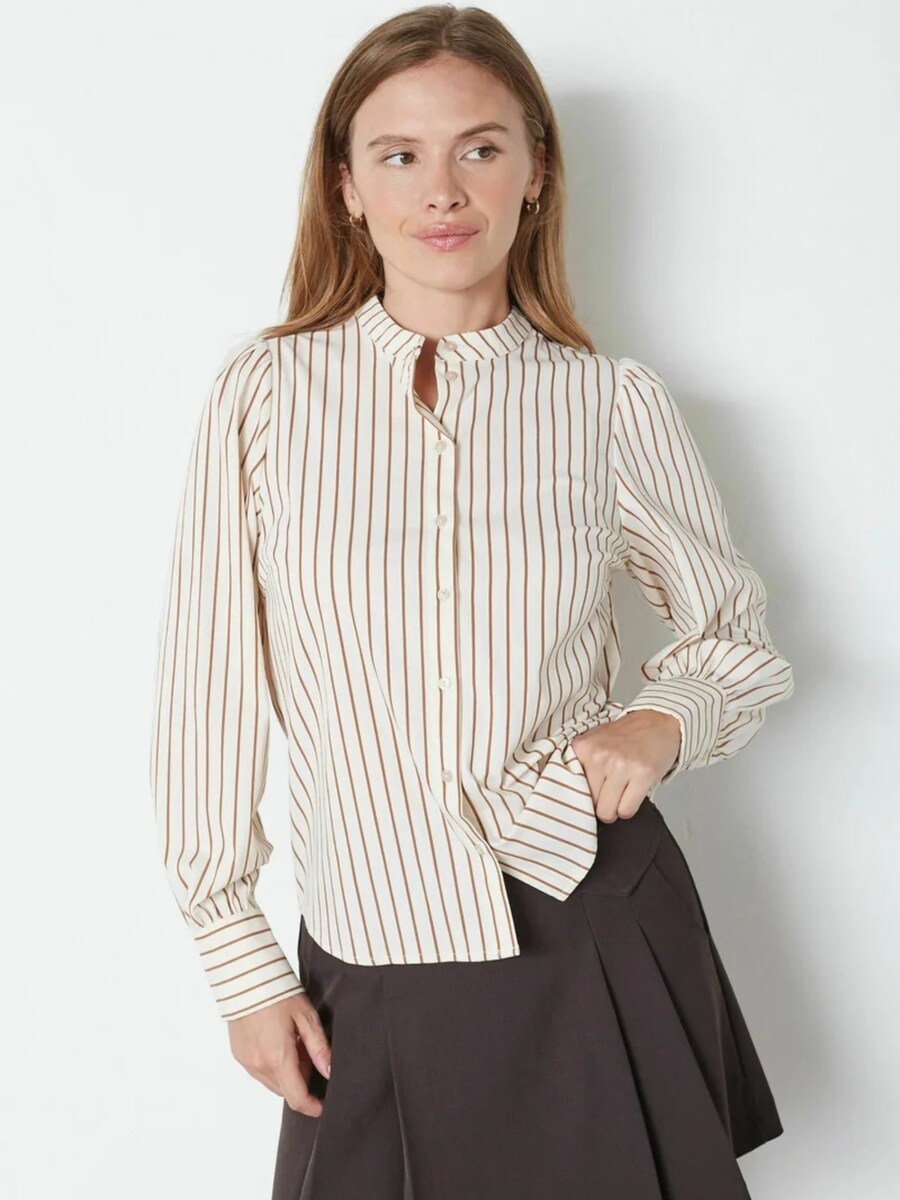 Блуза co'couture Sorin, Brown/Off White
Блуза co'couture Sorin, Brown/Off White