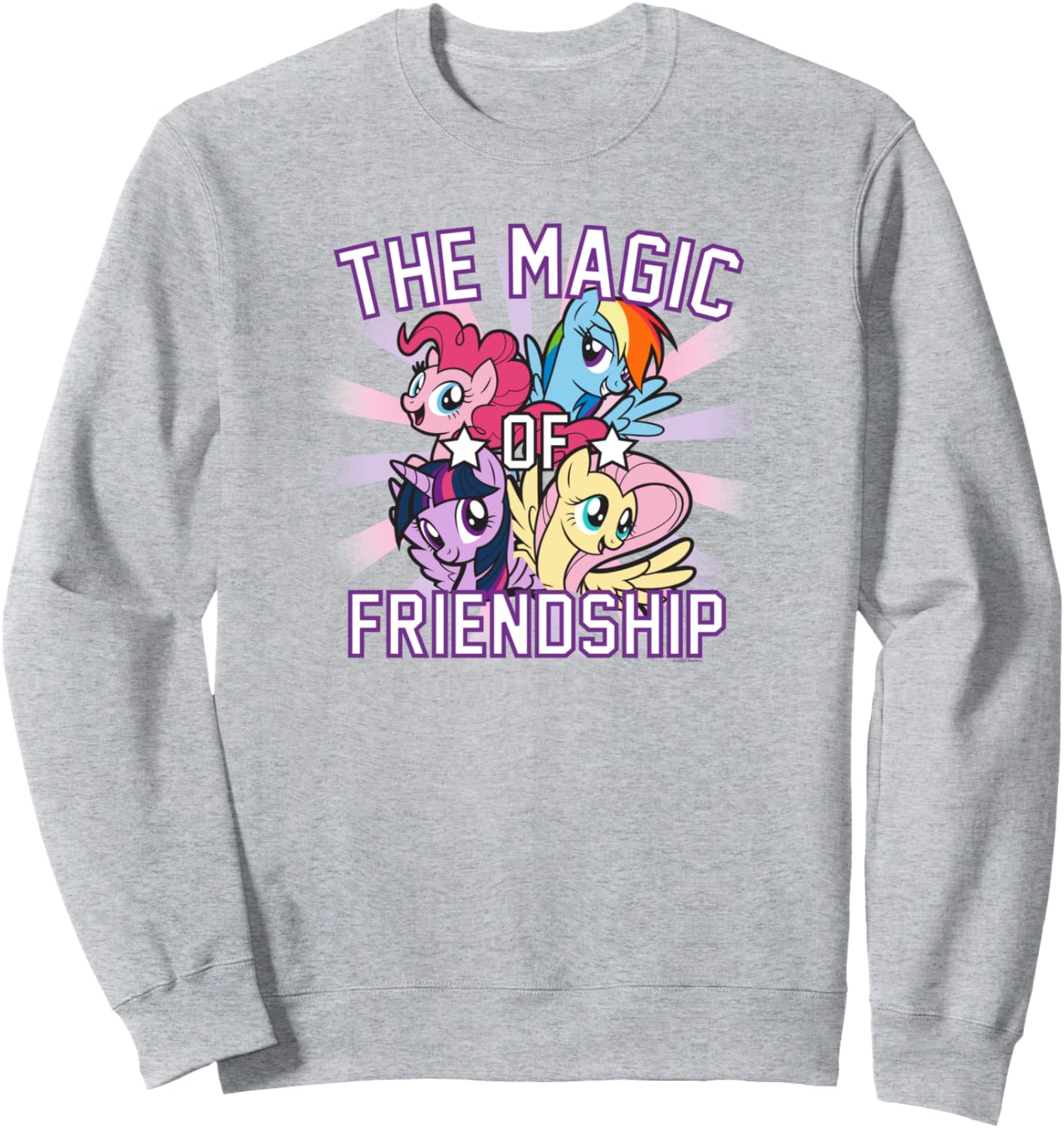 Толстовка с надписью My Little Pony: Friendship Is Magic и Sweat Group Shot, серый
Толстовка с надписью My Little Pony: Friendship Is Magic и Sweat Group Shot, серый