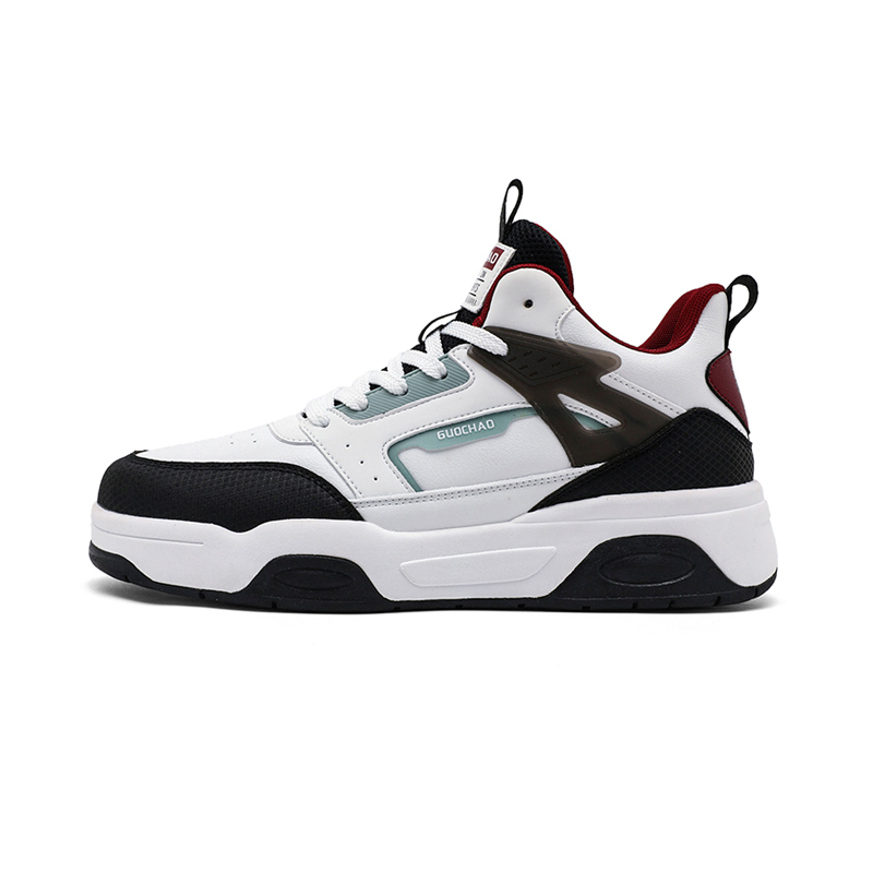 KYMOOU Износостойкие и легкие мид-топ скейтборд кроссовки мужские - белый черный, цвет White Black
KYMOOU Износостойкие и легкие мид-топ скейтборд кроссовки мужские - белый черный, цвет White Black