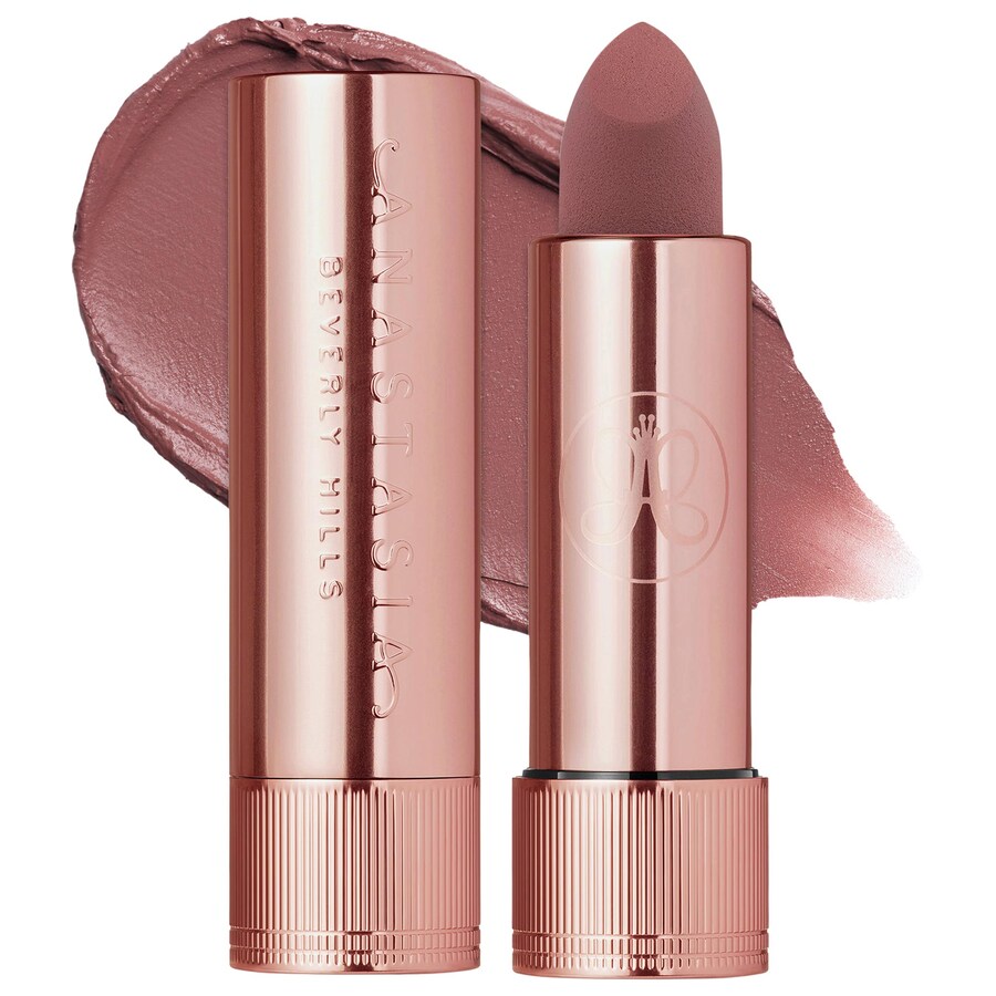 Матовая и сатиновая бархатная помада с высокой пигментацией Anastasia Beverly Hills, 0.10 oz/3 g, Mauve Cloud
Матовая и сатиновая бархатная помада с высокой пигментацией Anastasia Beverly Hills, 0.10 oz/3 g, Mauve Cloud