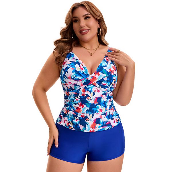 Женский купальник 2 в 1: топ-танкини и шорты с эффектом контроля живота Agnes Orinda, Blue, Синий, Женский купальник 2 в 1: топ-танкини и шорты с эффектом контроля живота Agnes Orinda, Blue
Женский купальник 2 в 1: топ-танкини и шорты с эффектом контроля живота Agnes Orinda, Blue, Синий, Женский купальник 2 в 1: топ-танкини и шорты с эффектом контроля живота Agnes Orinda, Blue