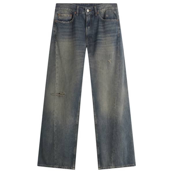 Джинсы с широкими штанинами Mm6 Maison Margiela, серый синий
Джинсы с широкими штанинами Mm6 Maison Margiela, серый синий