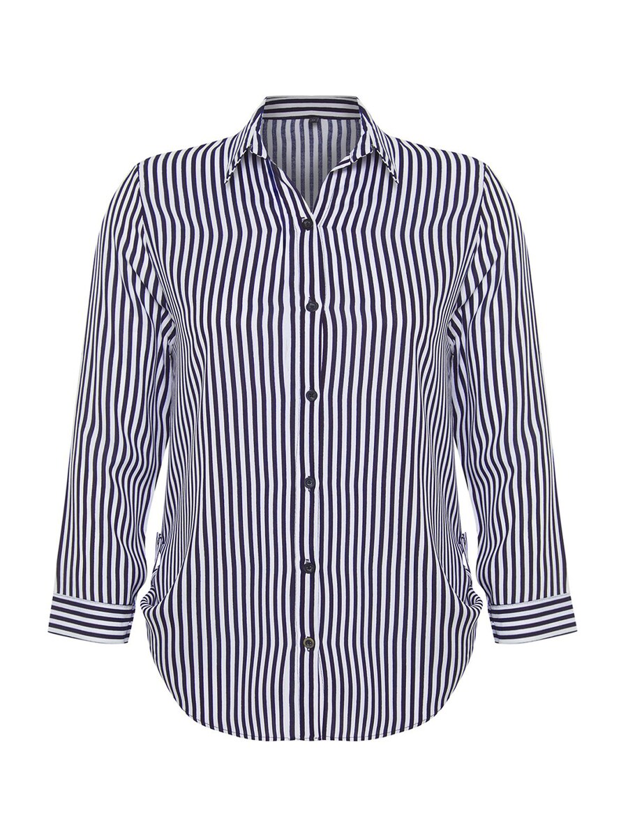 Блуза Trendyol Curve, темно-синий
Блуза Trendyol Curve, темно-синий