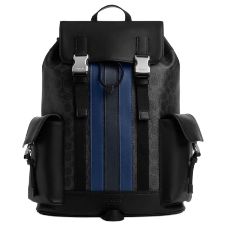 COACH Рюкзак большой мужской смешанный Cow Leather с искусственной кожей и текстилем Black
COACH Рюкзак большой мужской смешанный Cow Leather с искусственной кожей и текстилем Black