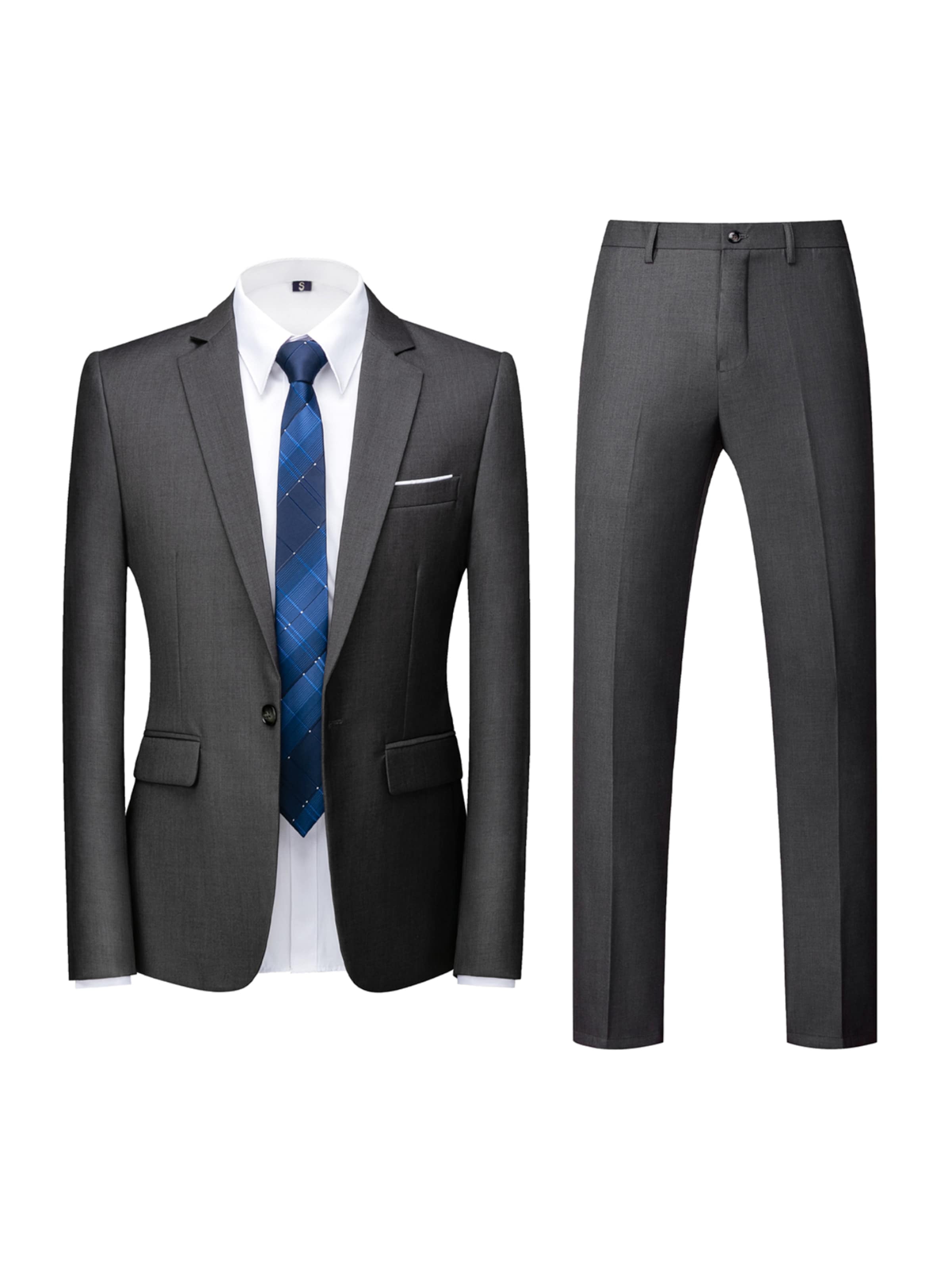Youthup Костюм Slim fit в сером цвете
Youthup Костюм Slim fit в сером цвете