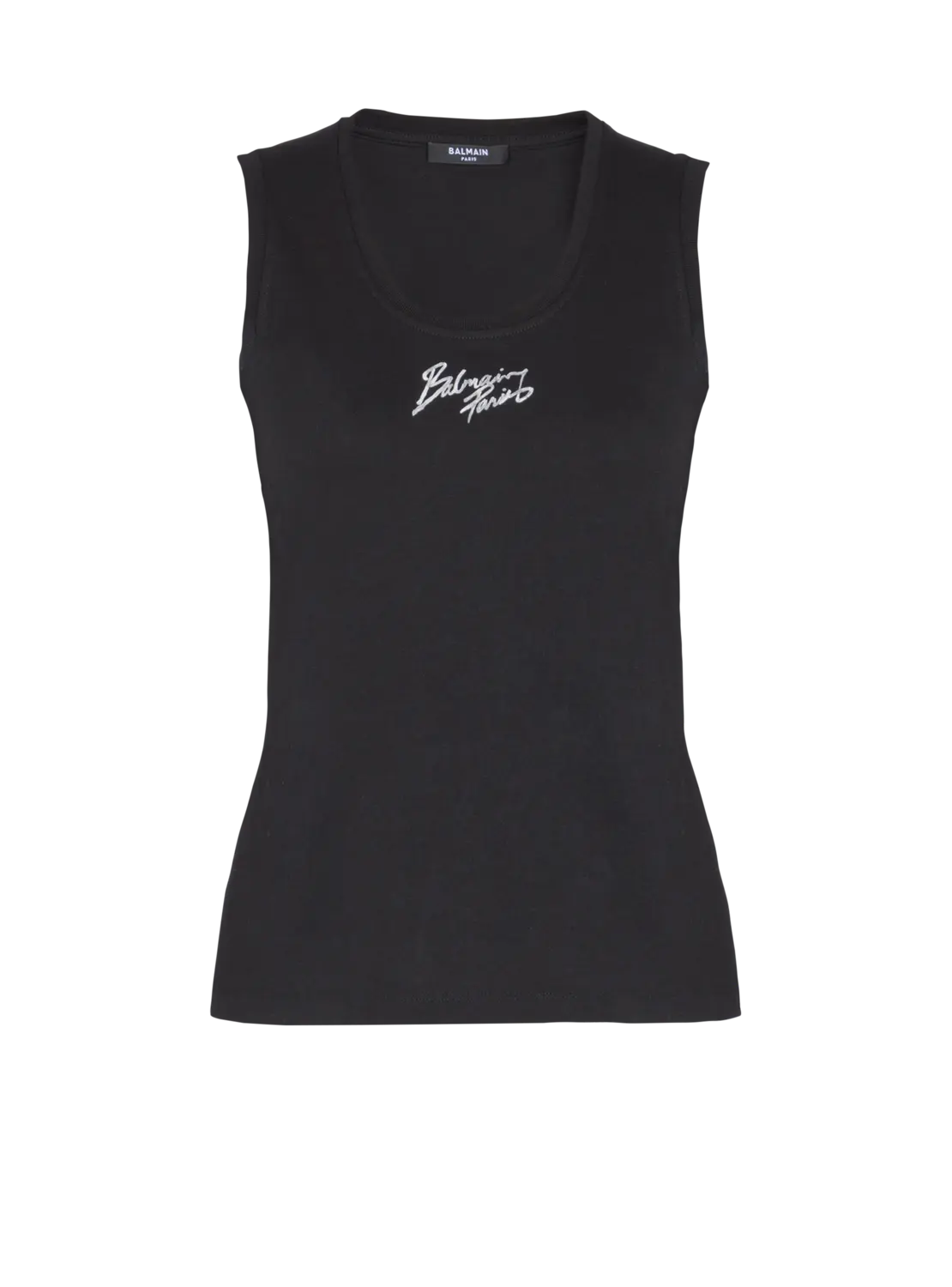Свободная майка с принтом Balmain Paris Brush, белый/черный
Свободная майка с принтом Balmain Paris Brush, белый/черный