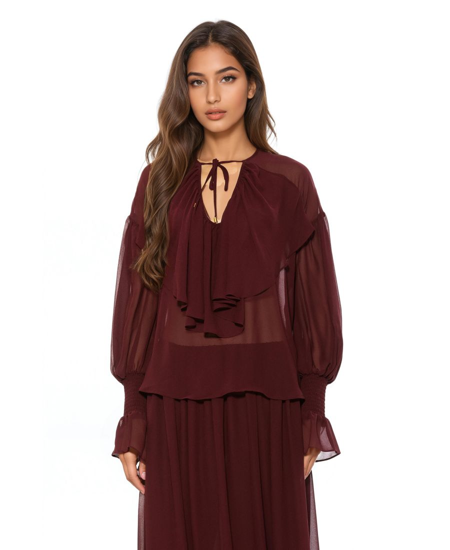 Женская блузка Serelise Alexia Admor, Burgundy
Женская блузка Serelise Alexia Admor, Burgundy