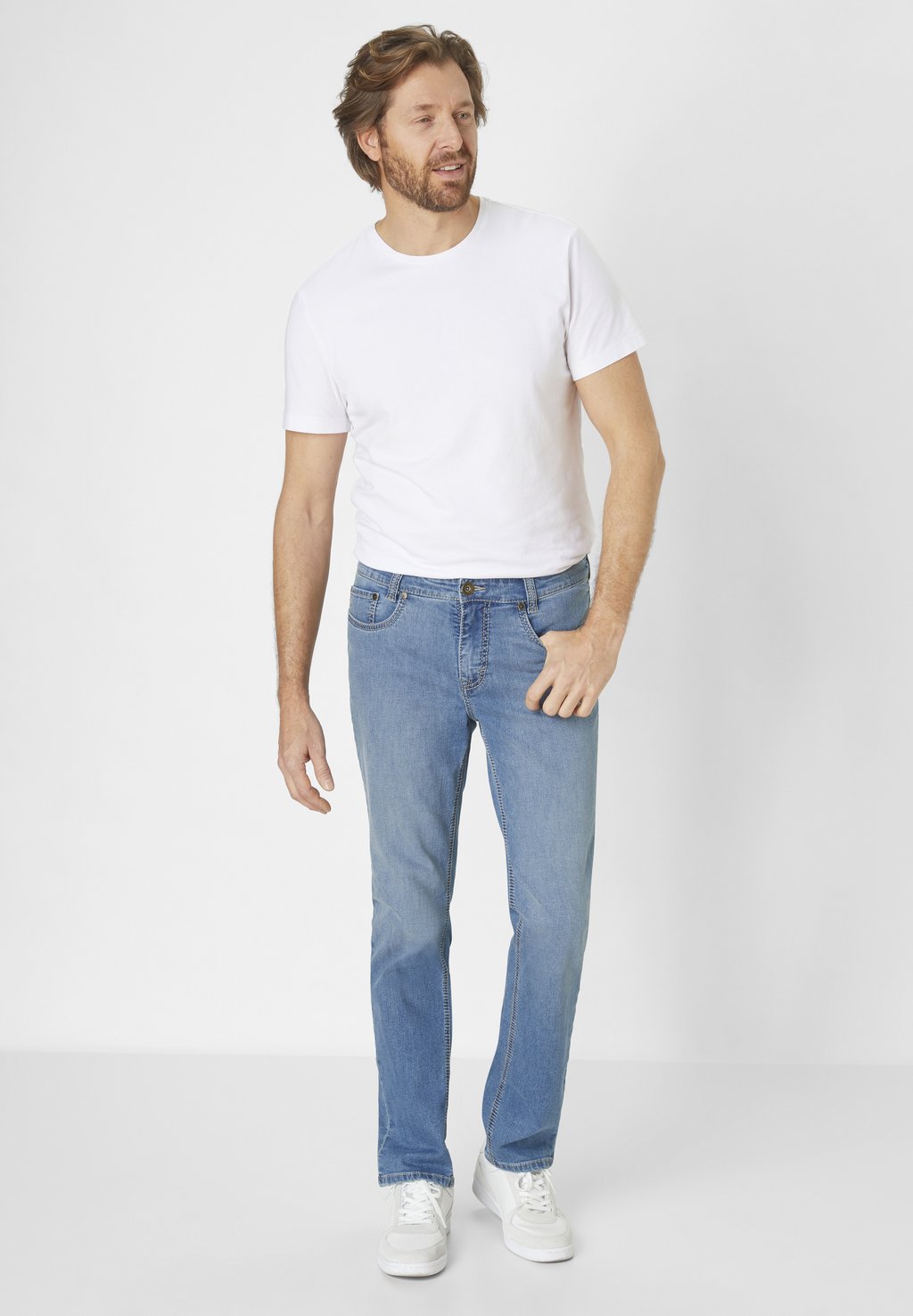 Джинсы облегающего кроя PIPE SADDLE STITCH MIT MOTION COMFORT STRETCH Paddock's, синий
Джинсы облегающего кроя PIPE SADDLE STITCH MIT MOTION COMFORT STRETCH Paddock's, синий