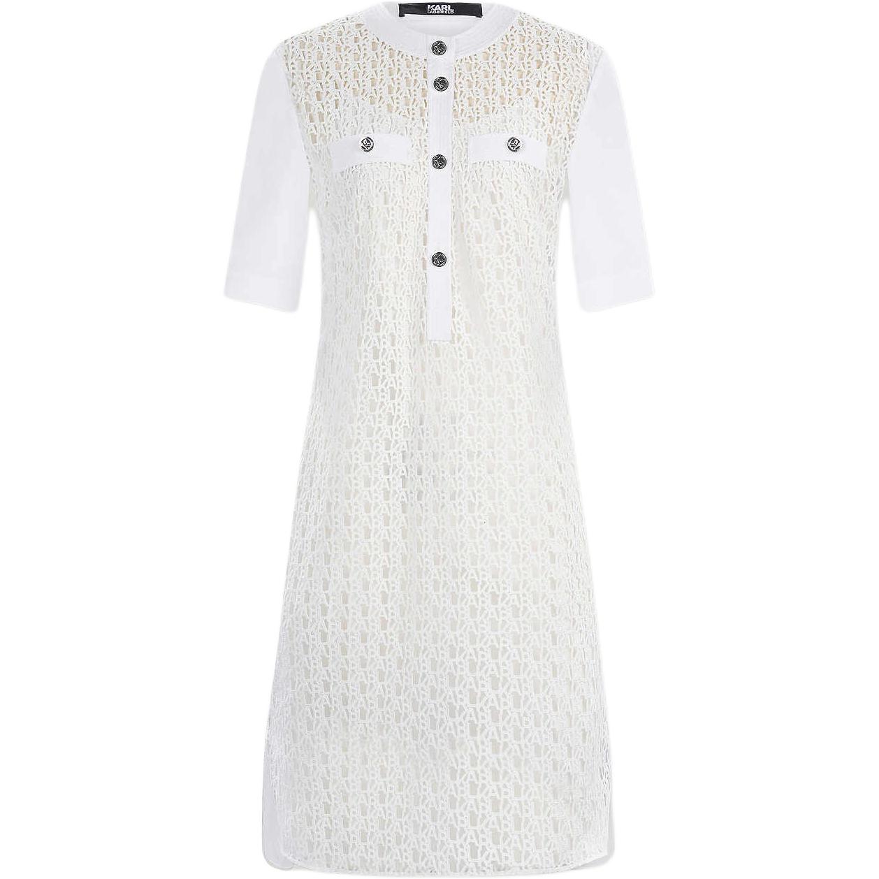 KARL LAGERFELD FW24 Женское белое короткое платье KARL LAGERFELD / Karl Lagerfeld Jeans
KARL LAGERFELD FW24 Женское белое короткое платье KARL LAGERFELD / Karl Lagerfeld Jeans