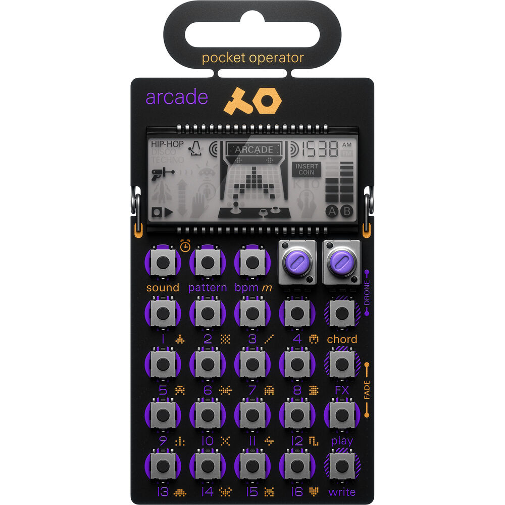 Синтезатор teenage engineering PO-20 Pocket Operator Arcade 010.AS.020
Синтезатор teenage engineering PO-20 Pocket Operator Arcade 010.AS.020