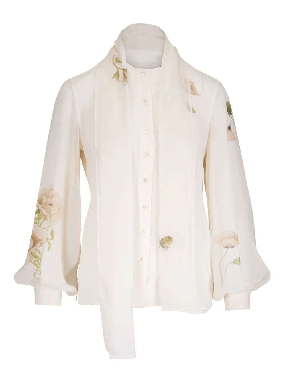 Блузка с цветочной вышивкой Akris, нейтральный
Блузка с цветочной вышивкой Akris, нейтральный