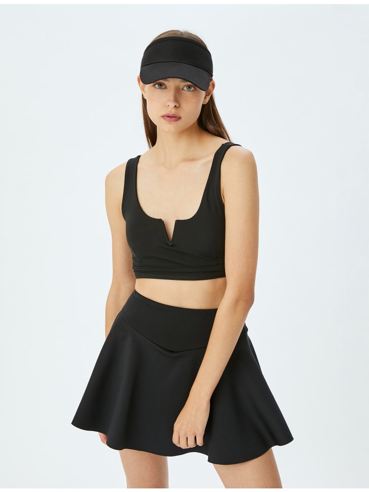 Бюстгальтер без косточек KOTON, черный
Бюстгальтер без косточек KOTON, черный