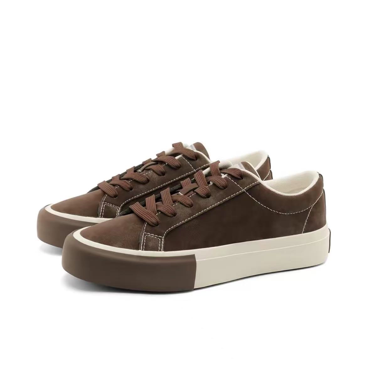 OBWA Кроссовки для скейтбординга мужские низкие коричневые с амортизацией, износостойкие, легкие, дышащие, цвет Brown
OBWA Кроссовки для скейтбординга мужские низкие коричневые с амортизацией, износостойкие, легкие, дышащие, цвет Brown