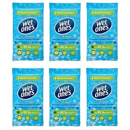 Салфетки Be Fresh, 12 шт., Wet Ones
Салфетки Be Fresh, 12 шт., Wet Ones