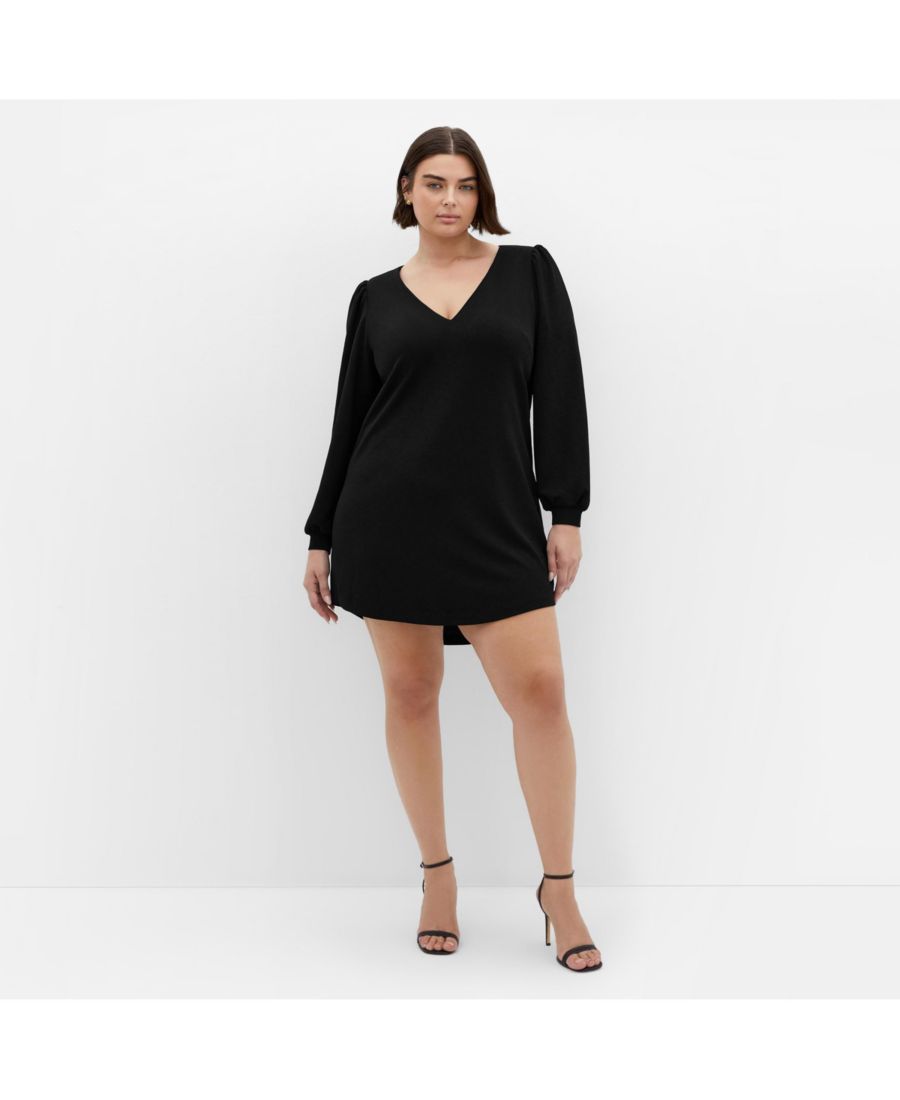 Мини-платье Quiero больших размеров CITY CHIC, Black
Мини-платье Quiero больших размеров CITY CHIC, Black