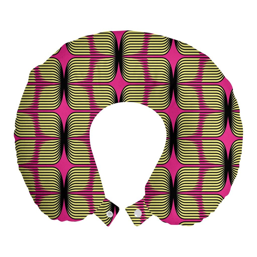 ABAKUHAUS Подушка для путешествий в стиле ретро, поддержка шеи, Disco Art Pop Stripes, пенопластовые дорожные принадлежности для самолета и автомобиля, 30x30 см, ярко-розовый кремовый
ABAKUHAUS Подушка для путешествий в стиле ретро, поддержка шеи, Disco Art Pop Stripes, пенопластовые дорожные принадлежности для самолета и автомобиля, 30x30 см, ярко-розовый кремовый
