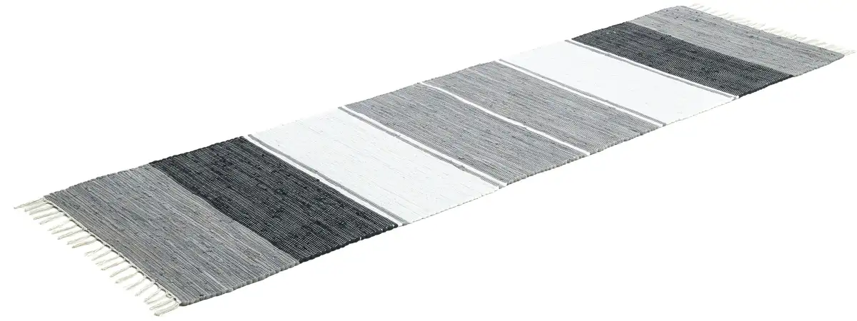 Дорожка THEKO "Stripe Cotton", прямоугольная, ручное плетение плоского переплетения, чистый хлопок, ручное плетение, с бахромой 70х250 см, черный
Дорожка THEKO "Stripe Cotton", прямоугольная, ручное плетение плоского переплетения, чистый хлопок, ручное плетение, с бахромой 70х250 см, черный