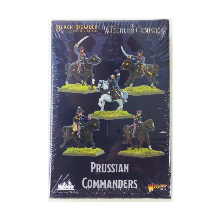 Прусские командиры, Black Powder - Epic Battles - The Waterloo Campaign (15mm)
Прусские командиры, Black Powder - Epic Battles - The Waterloo Campaign (15mm)