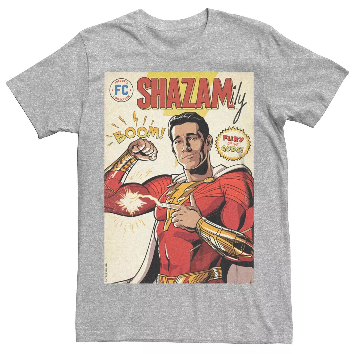 Мужская футболка с логотипом Shazam Fury Of The Gods Shazam Comic Licensed Character
Мужская футболка с логотипом Shazam Fury Of The Gods Shazam Comic Licensed Character