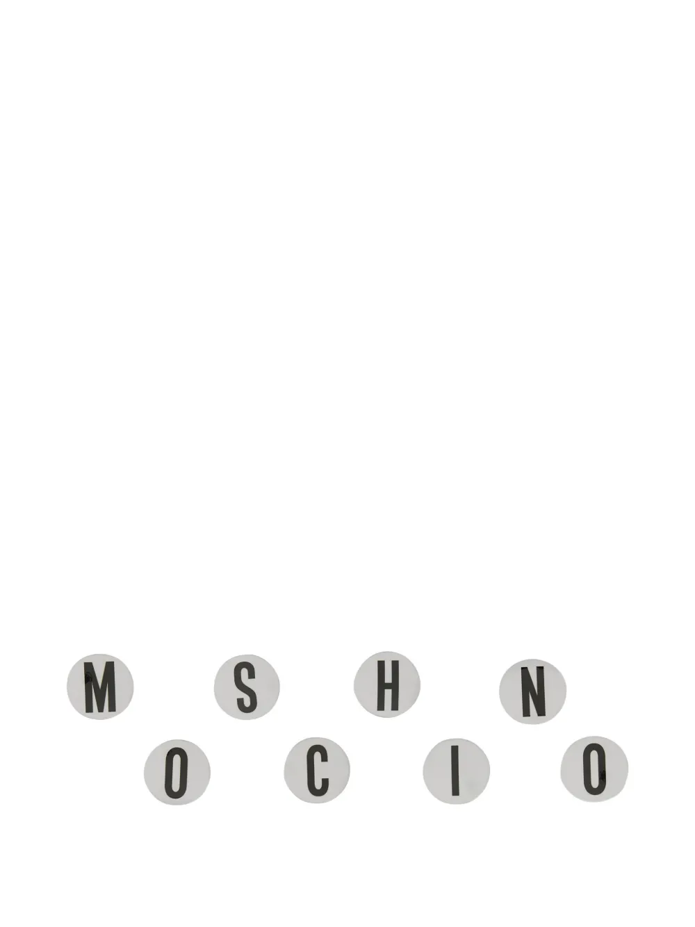 Буквенные значки Moschino, белый
Буквенные значки Moschino, белый