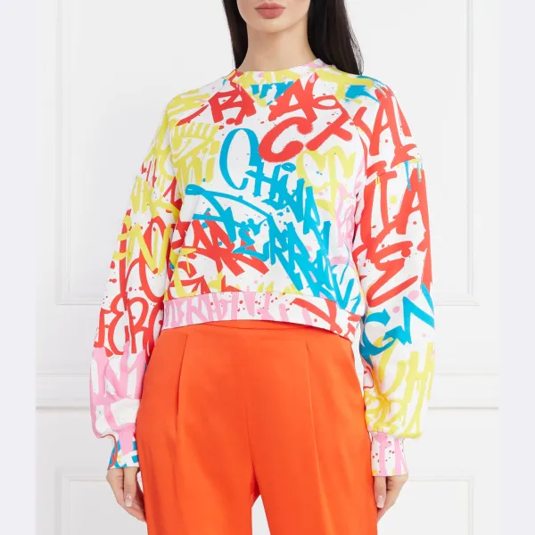 Толстовка обычного кроя Chiara Ferragni, мультиколор
Толстовка обычного кроя Chiara Ferragni, мультиколор