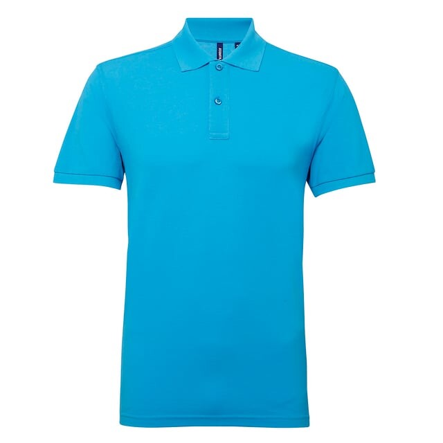 Мужская рубашка-поло из смешанного материала с короткими рукавами Asquith & Fox, бирюзовый
Мужская рубашка-поло из смешанного материала с короткими рукавами Asquith & Fox, бирюзовый