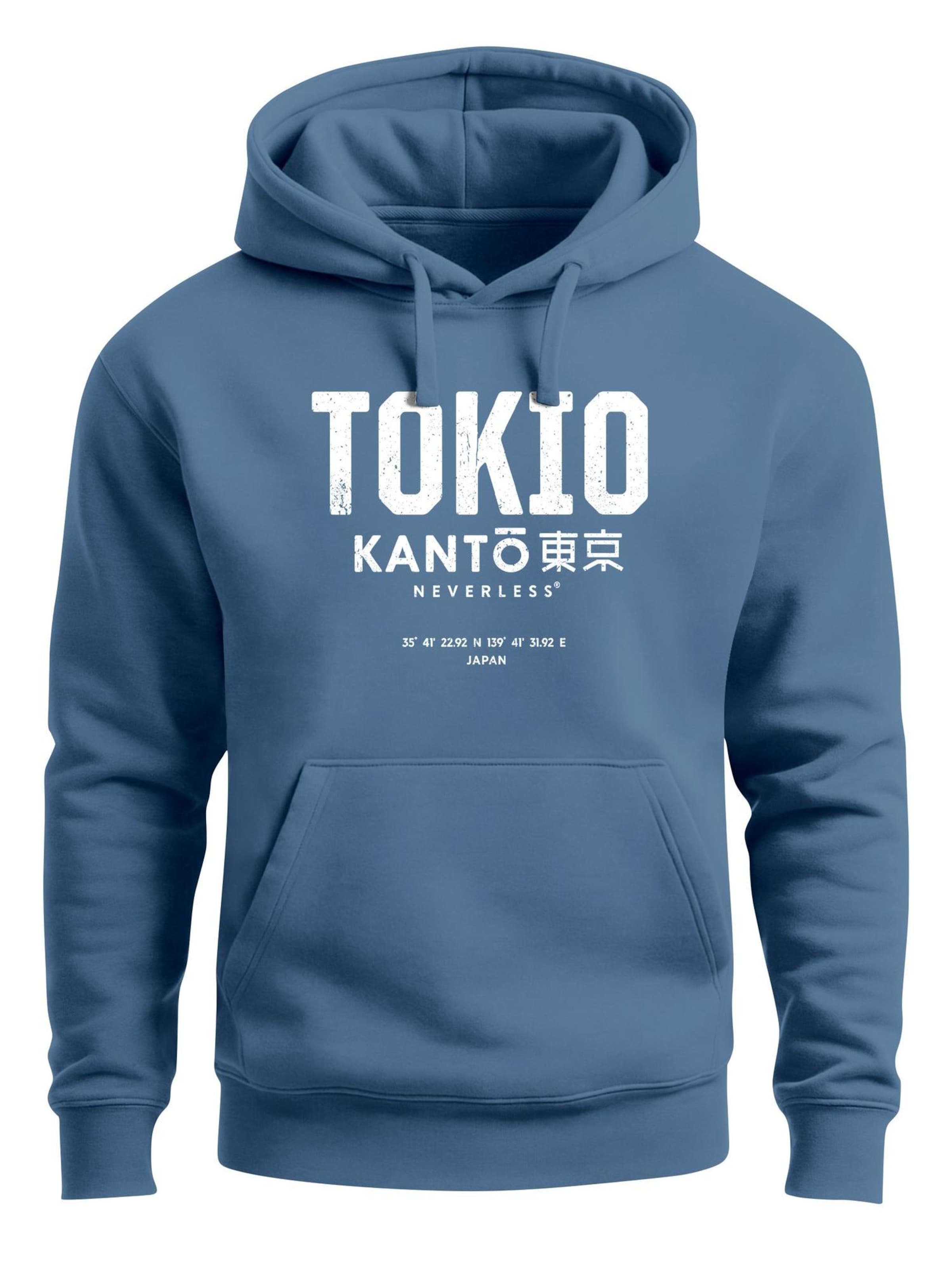 Neverless Толстовка 'Tokio' в синем цвете
Neverless Толстовка 'Tokio' в синем цвете
