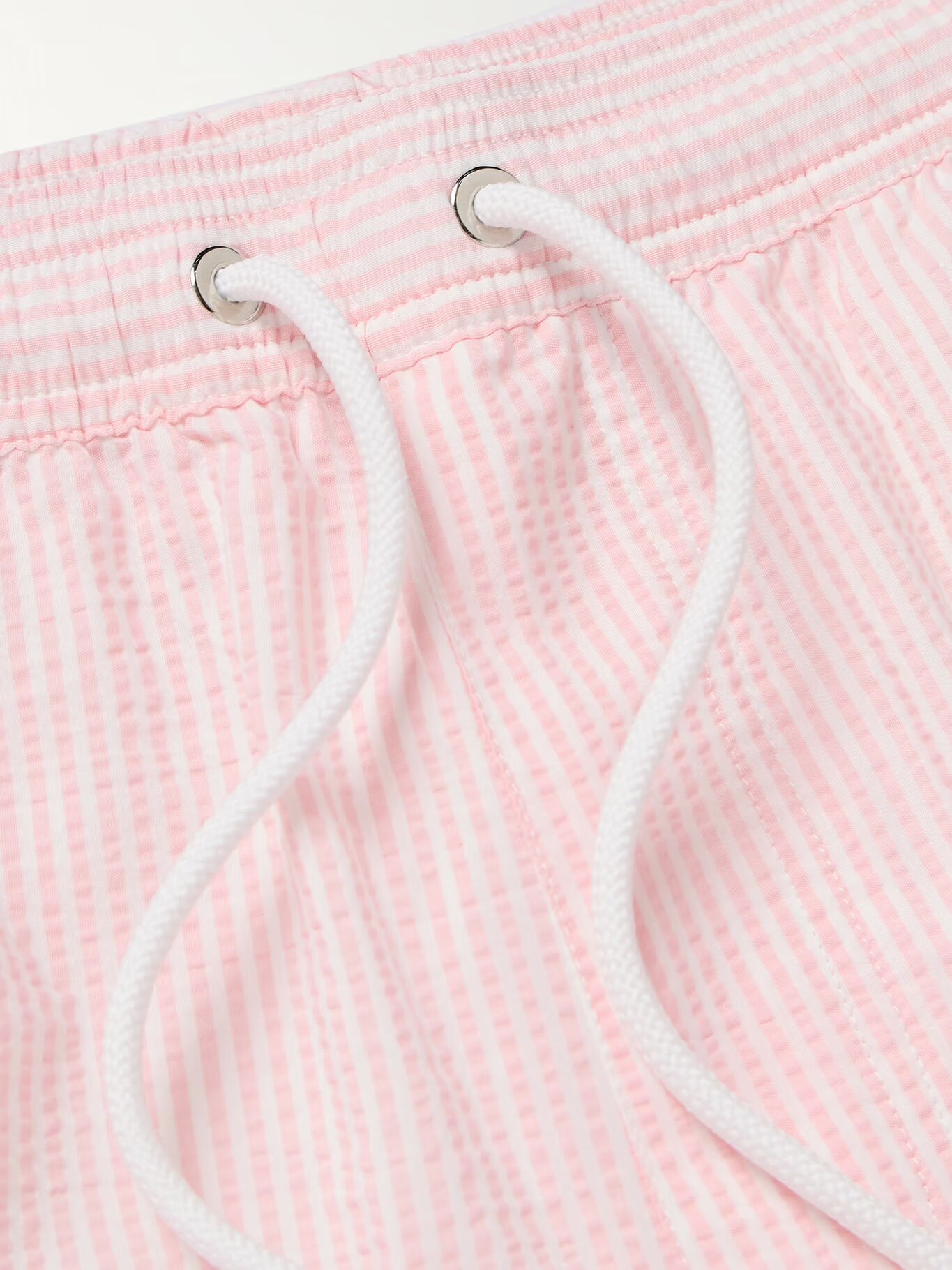 Прямые шорты для плавания средней длины из полосатой ткани сирсакер MR P., розовый
Прямые шорты для плавания средней длины из полосатой ткани сирсакер MR P., розовый