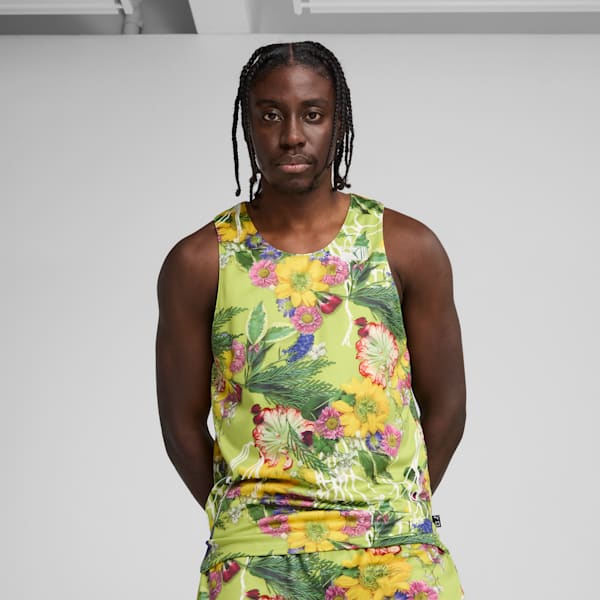 Мужская баскетбольная майка Dunked In Florals Puma, зеленый
Мужская баскетбольная майка Dunked In Florals Puma, зеленый