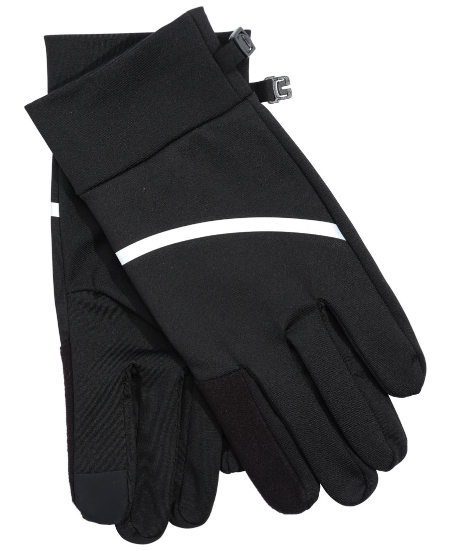 Мужские светоотражающие перчатки в полоску Alfani, Black
Мужские светоотражающие перчатки в полоску Alfani, Black