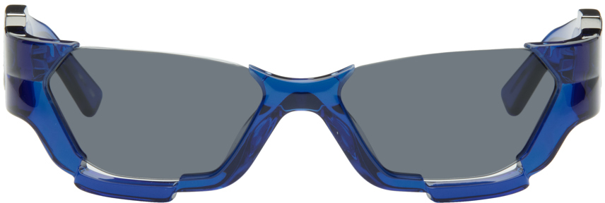 SSENSE Эксклюзивные синие солнцезащитные очки Deconstructed Feng Chen Wang, Blue crystal
SSENSE Эксклюзивные синие солнцезащитные очки Deconstructed Feng Chen Wang, Blue crystal