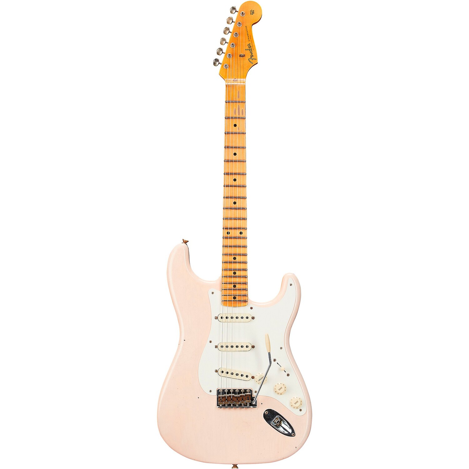 Ограниченная серия Fender Custom Shop '56 Stratocaster Relic, электрогитара Super Faded Aged Shell Pink
Ограниченная серия Fender Custom Shop '56 Stratocaster Relic, электрогитара Super Faded Aged Shell Pink