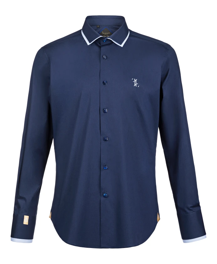 Рубашка приталенного кроя Billionaire, синий
Рубашка приталенного кроя Billionaire, синий