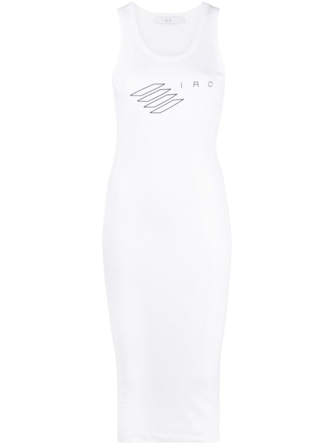 IRO приталенное платье с логотипом, белый
IRO приталенное платье с логотипом, белый