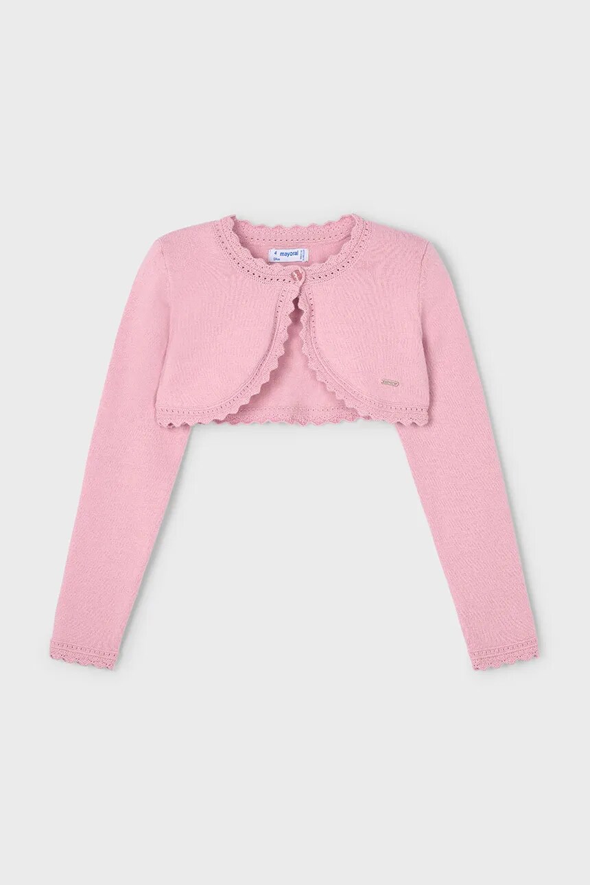 Детский кардиган Mayoral, розовый
Детский кардиган Mayoral, розовый