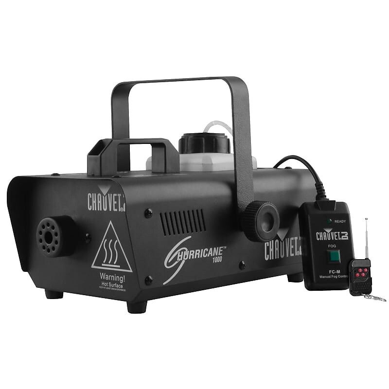 Дымовая машина Chauvet Hurricane 1000 Compact Fog Machine with Remote
Дымовая машина Chauvet Hurricane 1000 Compact Fog Machine with Remote