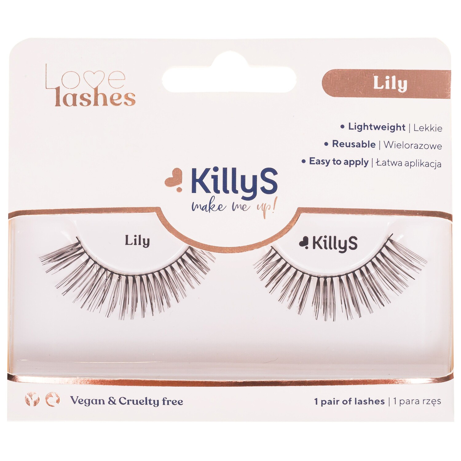 Накладные ресницы Killys Lily, 1 упаковка
Накладные ресницы Killys Lily, 1 упаковка