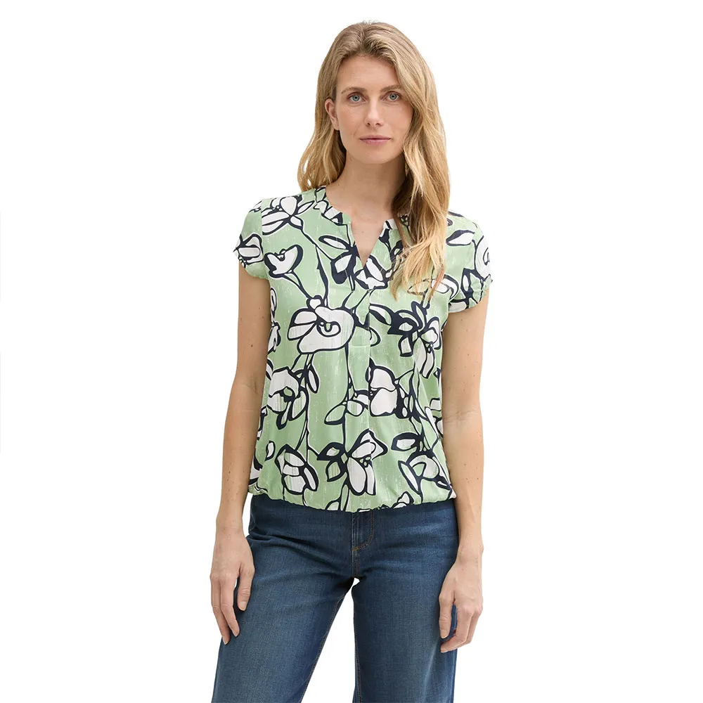 Блузка с коротким рукавом Tom Tailor 1045238, зеленый
Блузка с коротким рукавом Tom Tailor 1045238, зеленый