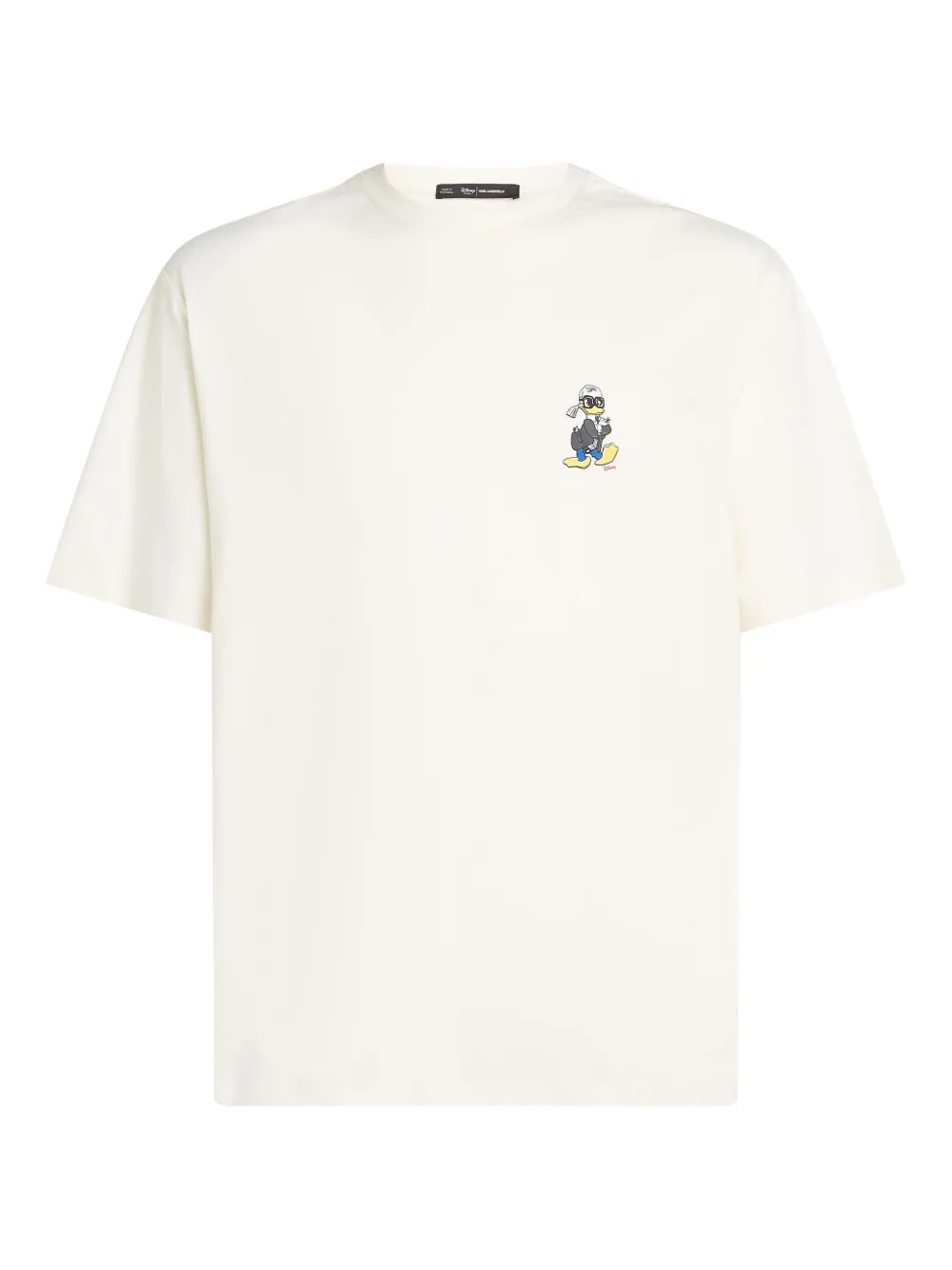 Футболка из органического хлопка из коллаборации с Disney KARL LAGERFELD, белый 
Футболка из органического хлопка из коллаборации с Disney KARL LAGERFELD, белый