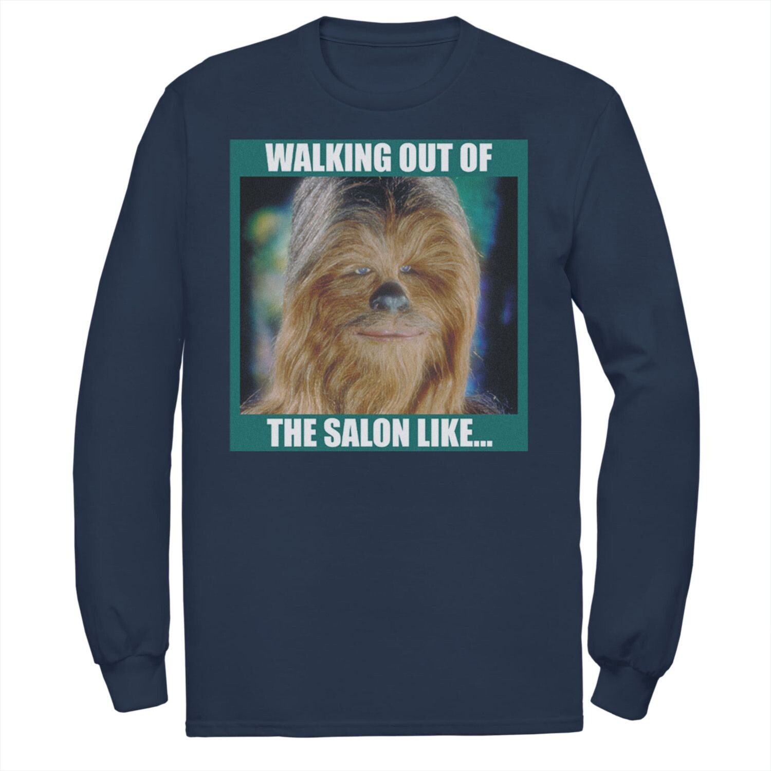 Мужская футболка с рисунком «Звездные войны, Чубакка, выходящий из салона, как» Licensed Character 
Мужская футболка с рисунком «Звездные войны, Чубакка, выходящий из салона, как» Licensed Character