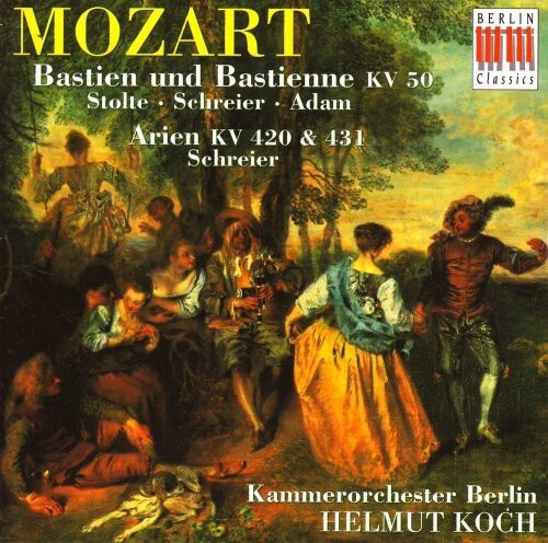 CD диск Mozart / Schreier / Kammerorchester Berlin: Bastien Und Bastienne
CD диск Mozart / Schreier / Kammerorchester Berlin: Bastien Und Bastienne