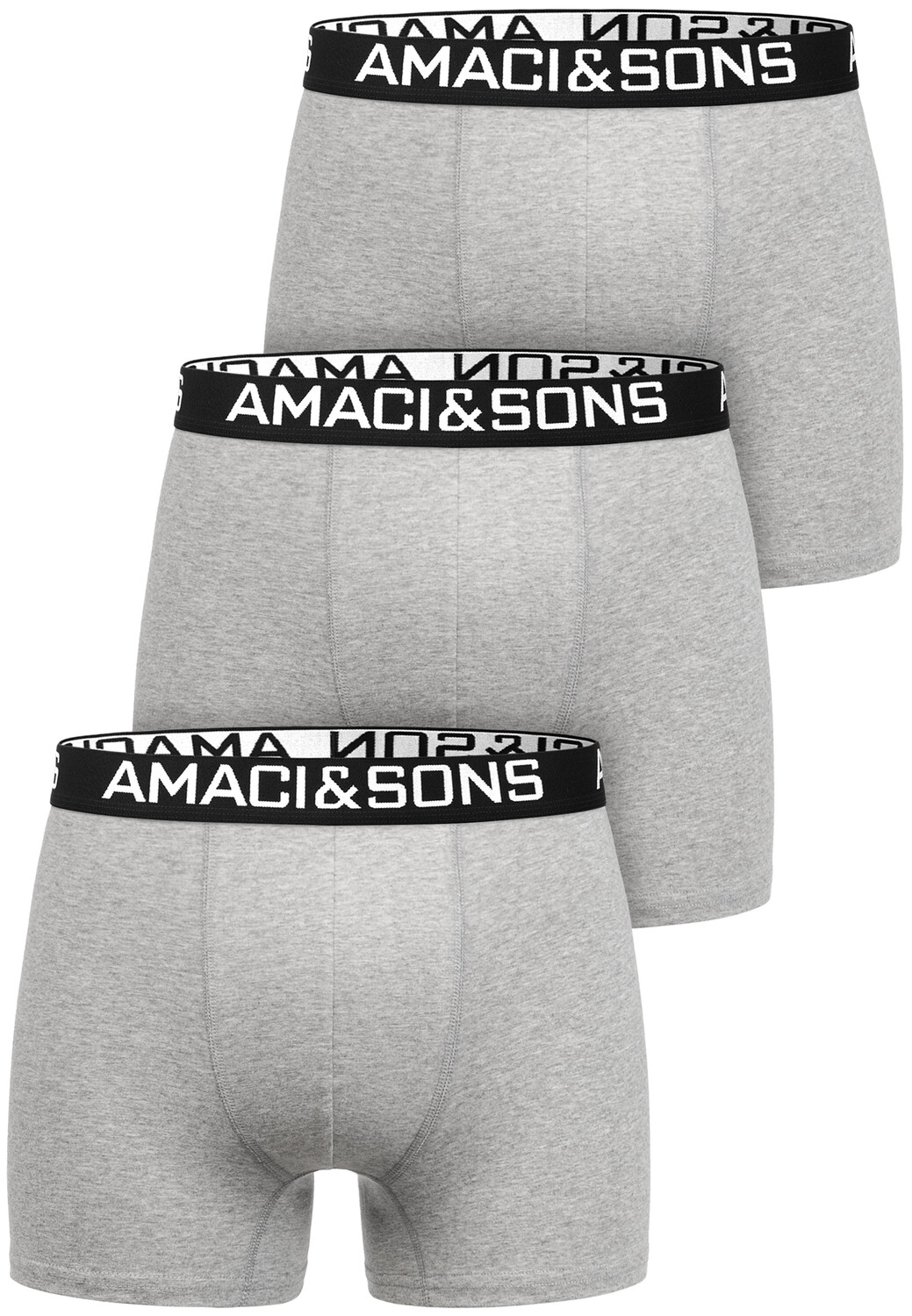 Боксеры Amaci&Sons 3 шт, светло-серый/черный
Боксеры Amaci&Sons 3 шт, светло-серый/черный